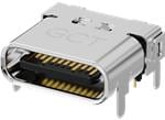 GCT USB4230 Type-C™ Receptacle with EMI/RFI Protection