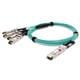 Amphenol ProLabs AOC-QSFP-4SFP-10G-1-5M-C