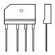 Diodes Incorporated GBJ1502-F