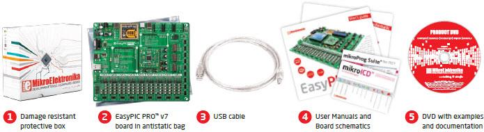 Mikroe EasyPIC PRO™ v7 Development Board