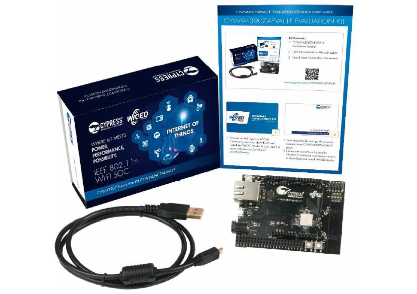 Infineon Technologies WICED CYW43907 Evaluation Kit