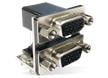 Dual-Port Stacked D-Sub Connectors