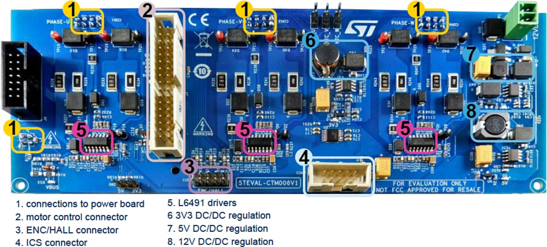 STMicroelectronics STEVAL-CTM009V1  STripFET  Evaluation Kit
