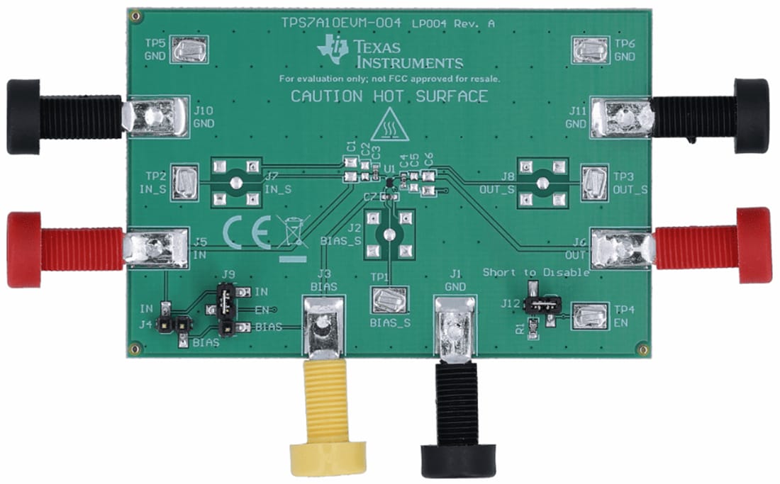 Mechanical Drawing - Texas Instruments TPS7A10EVM-004 Evaluation Module (EVM)