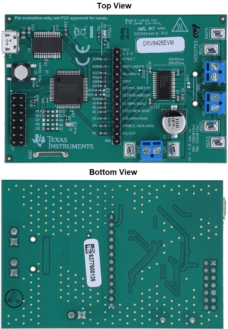 Mechanical Drawing - Texas Instruments DRV8426EVM Driver Evaluation Module (EVM)