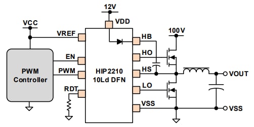Renesas Electronics HIP2210EVAL1Z Evaluation Board