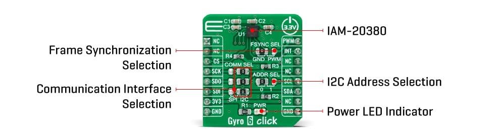 Mikroe Gyro 6 Click