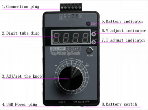 Schematic - DFRobot FIT0778 High Precision Handheld Signal Generator