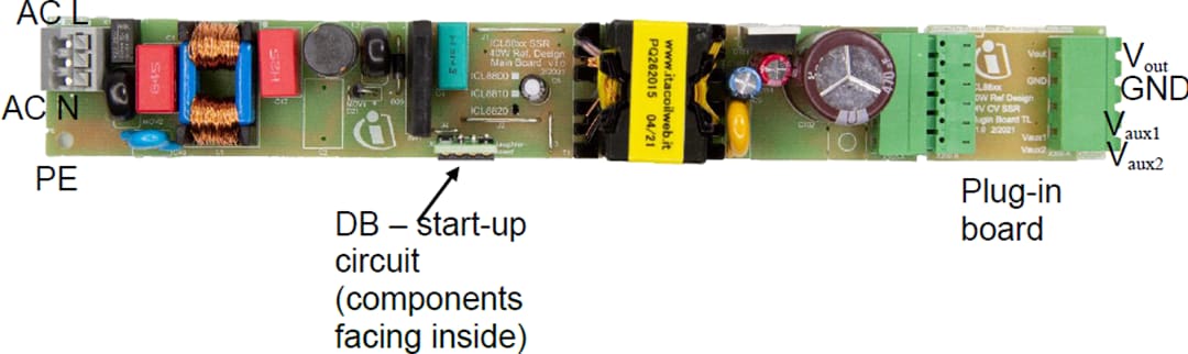 Infineon Technologies ICL88xx PFC-SSR Flyback Converter Demo Boards