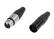 Finger Groove XLR Cable Connectors