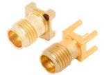 Amphenol / SV Microwave PCB Surface-Mount Solder-On Connectors