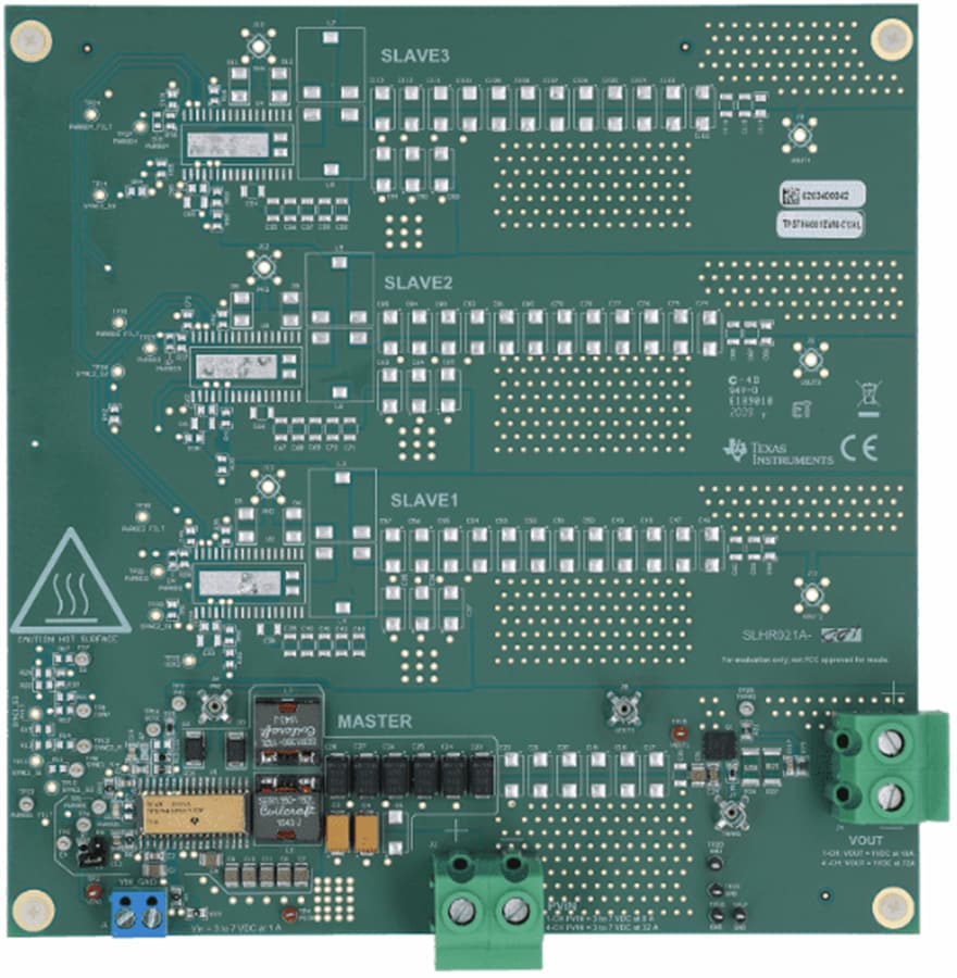 Mechanical Drawing - Texas Instruments TPS7H4001EVM-CVAL Converter Evaluation Module