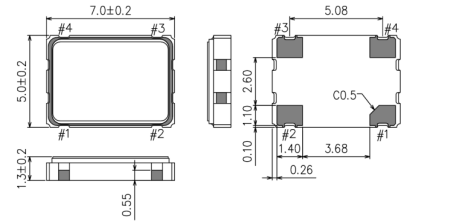 Epson Timing SG7050CAN Crystal Oscillators