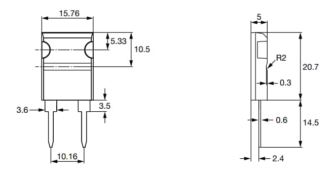 Vishay / Sfernice LTO 150 Clip-Mount Power Resistors