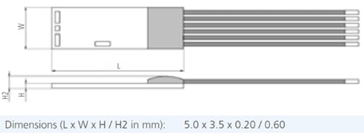 Innovative Sensor Technology FS2T Thermal Mass Flow Sensor