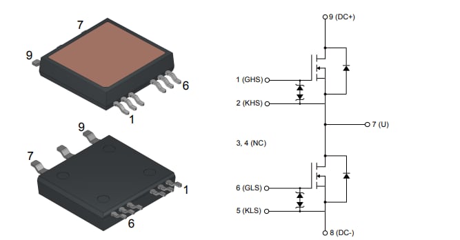 Location Circuit - STMicroelectronics SH63N65DM6AG Power MOSFET