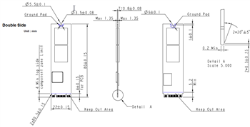 Mechanical Drawing - Apacer Technology Inc. SS210-M280 Serial ATA Flash Drives