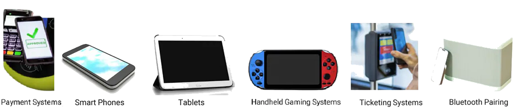 Infographic - Amphenol RF Near Field Communication Antennas