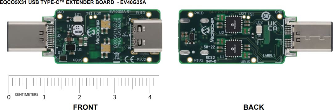 Microchip Technology EQCO5X31 USB Type-C™ Evaluation Boards