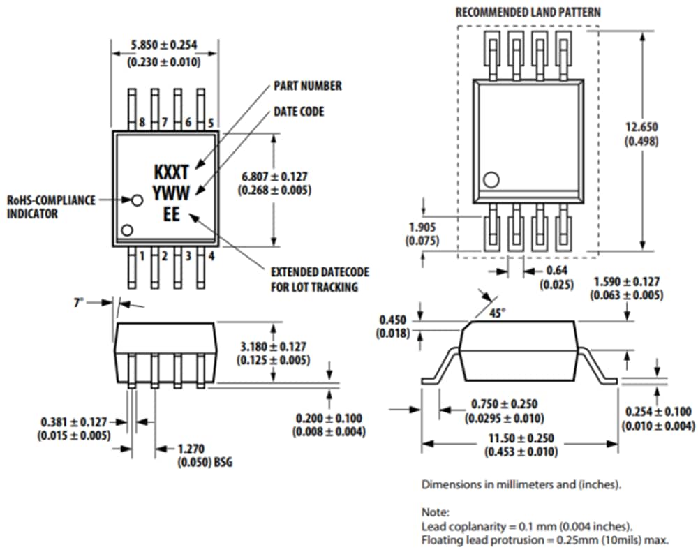 Broadcom ACPL-K71T & ACPL-K72T Digital CMOS Optocouplers