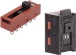 Bulgin Slide Switches
