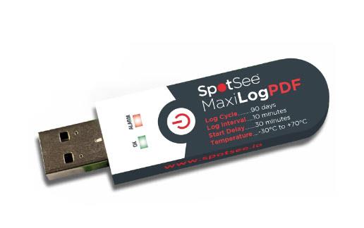 SpotSee MaxiLog Data Loggers