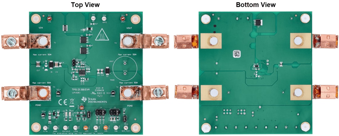 Location Circuit - Texas Instruments TPS1213Q1EVM Driver Evaluation Module (EVM)