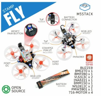M5Stack K138 M5Stamp Fly