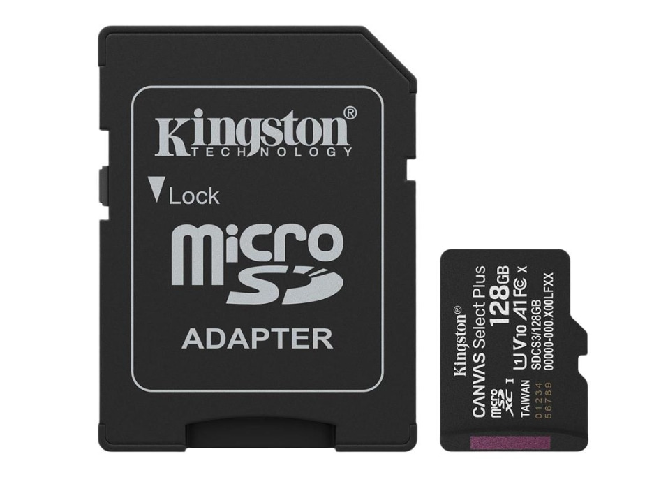 Kingston Canvas Select Plus microSD Memory Cards