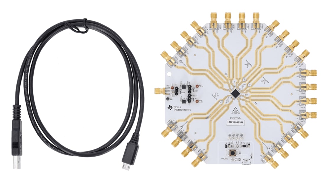 Mechanical Drawing - Texas Instruments LMX1205EVM Evaluation Module (EVM)