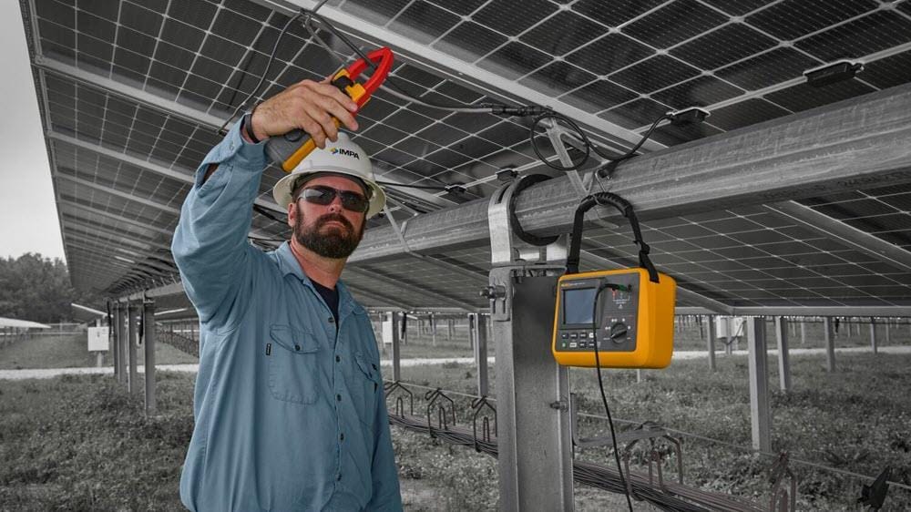 Chart - Fluke GFL-1500 Solar Ground Fault Locators