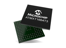 Mouser Electronics Now Stocking Microchip maXTouch Touchscreen Controllers for Industrial HMI Designs